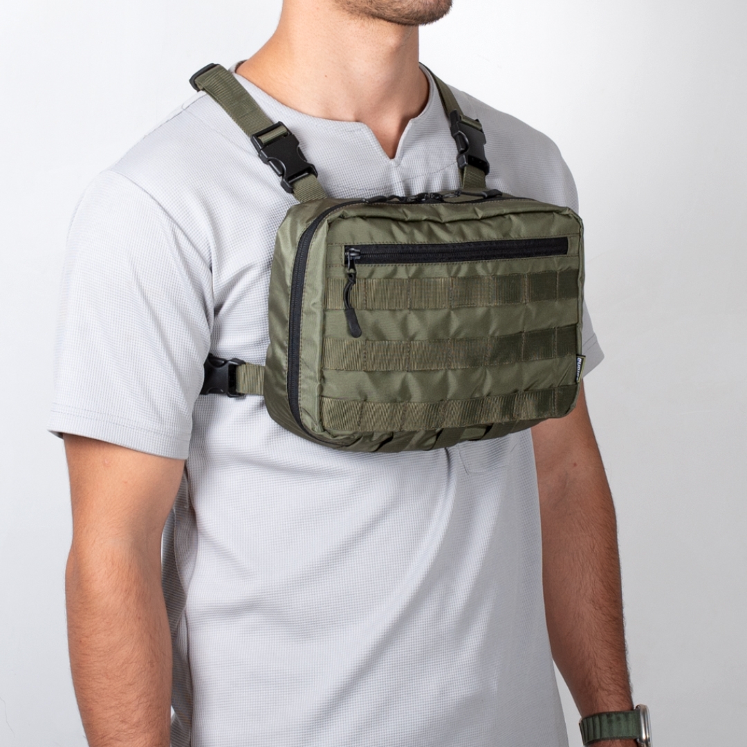 کیف رو سینه‌ای ساتونا مدل Phantom – مقاوم، ارگونومیک و ایده‌آل برای ماجراجویی