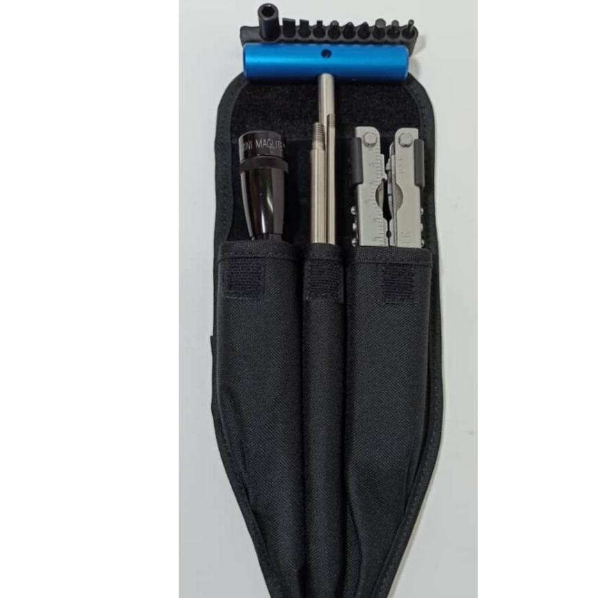 پک تاکتیکال انبردست گربر و چراغ قوه نظامی آمریکایی