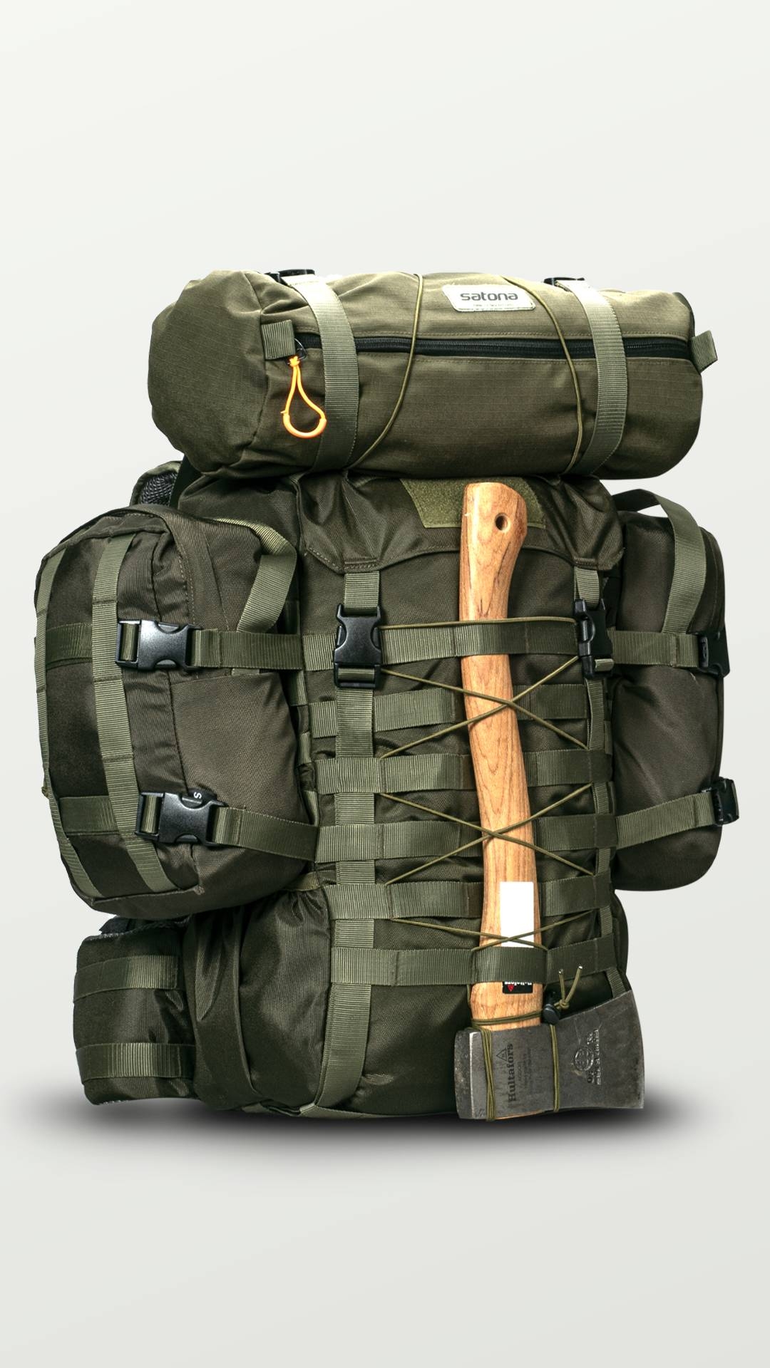 کوله پشتی 36 لیتری ساتونا مدل Bushman Pro – بهترین انتخاب برای کوهنوردی و طبیعت‌گردی | کوله تاکتیکال حرفه‌ای