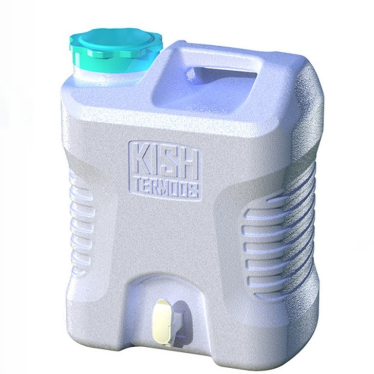 گالن آب کیش ترموس  مدل شیردار گنجایش 18 لیتر