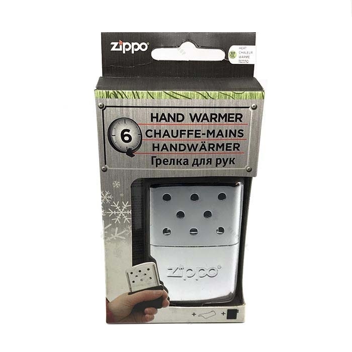 بخاری جیبی زیپو (هند وارمر زیپو) استیل  ZIPPO HAND WARMER