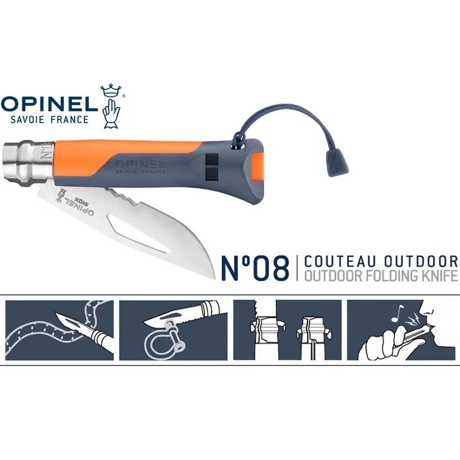 چاقوی اوپینل مدل اوتدور08 _ OPINEL N08 outdoor