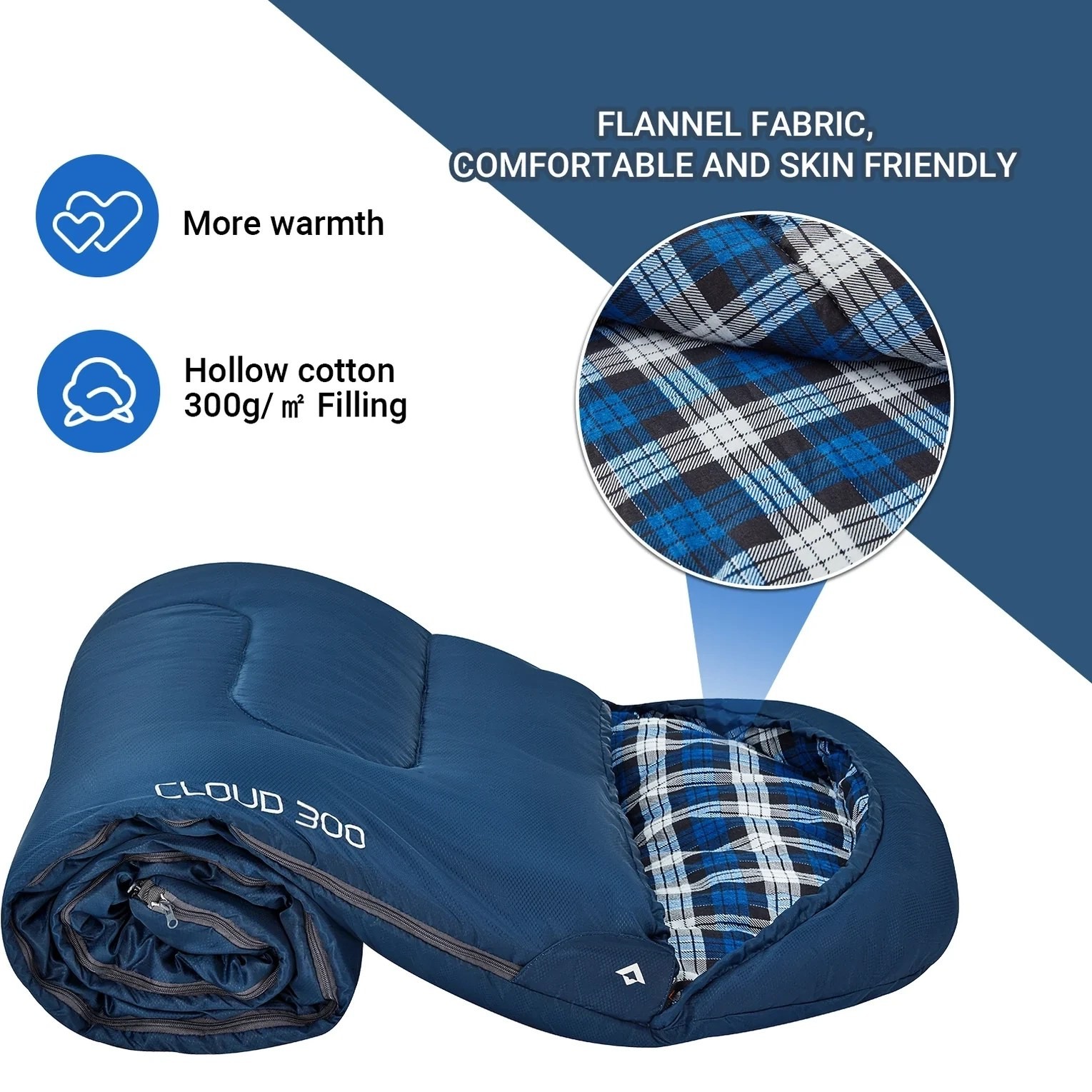 کیسه خواب کمپینگ کینگ کمپ مدل Cloud 300