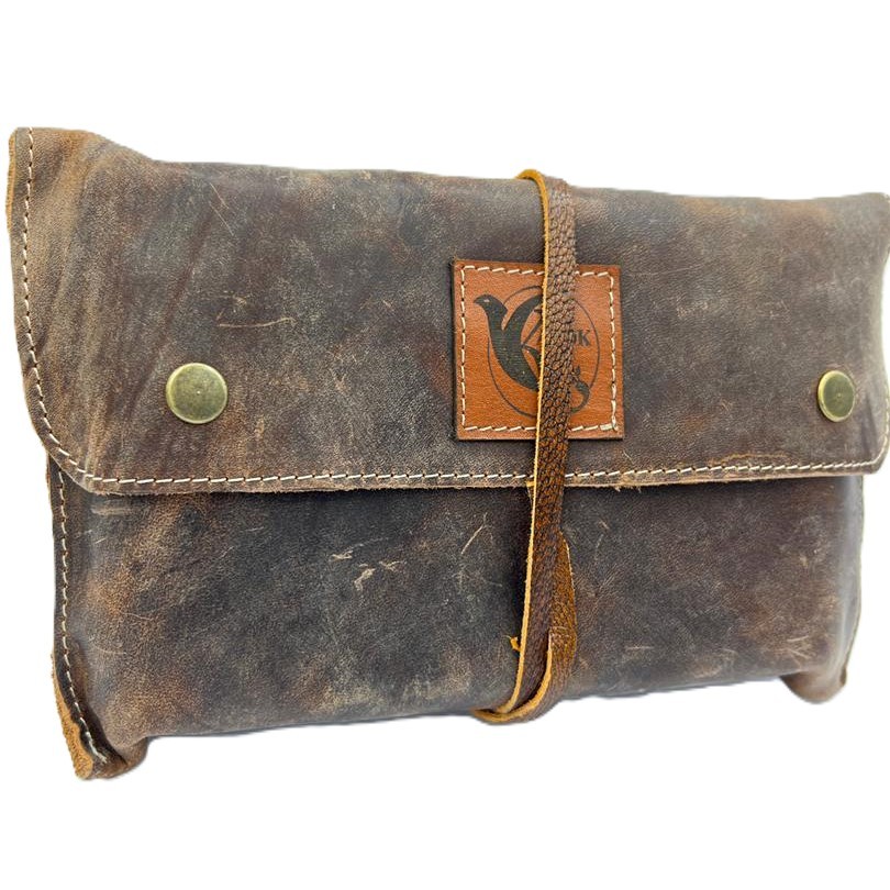 جا ادویه چرمی ۶ عددی بزرگ