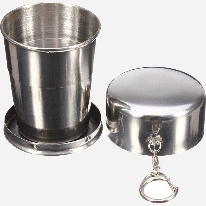 لیوان استیل تاشو