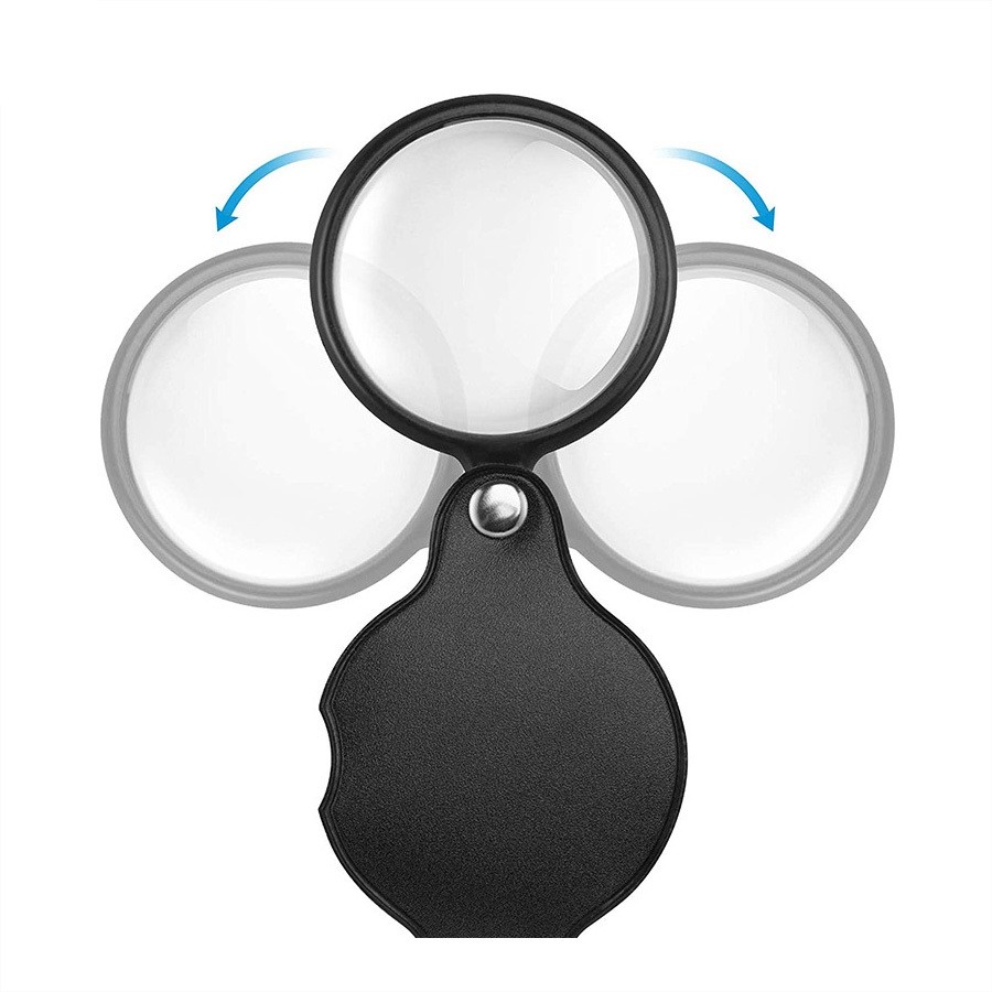 ذره بین جیبی جلد چرمی