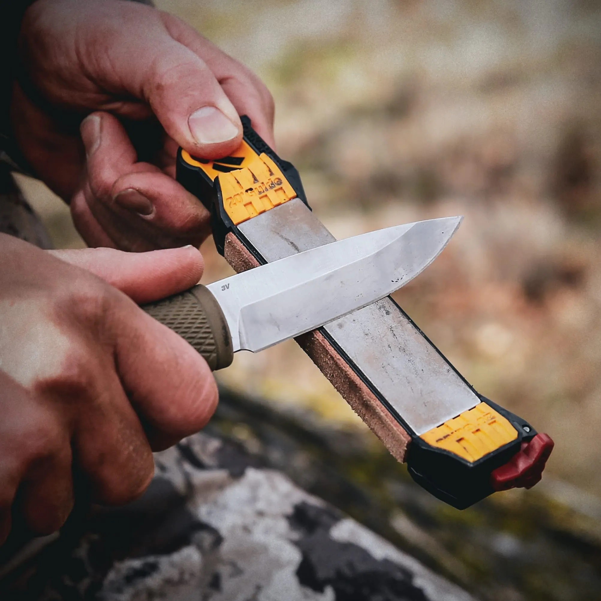 چاقو تیزکن وورک شارپ مدل guided field