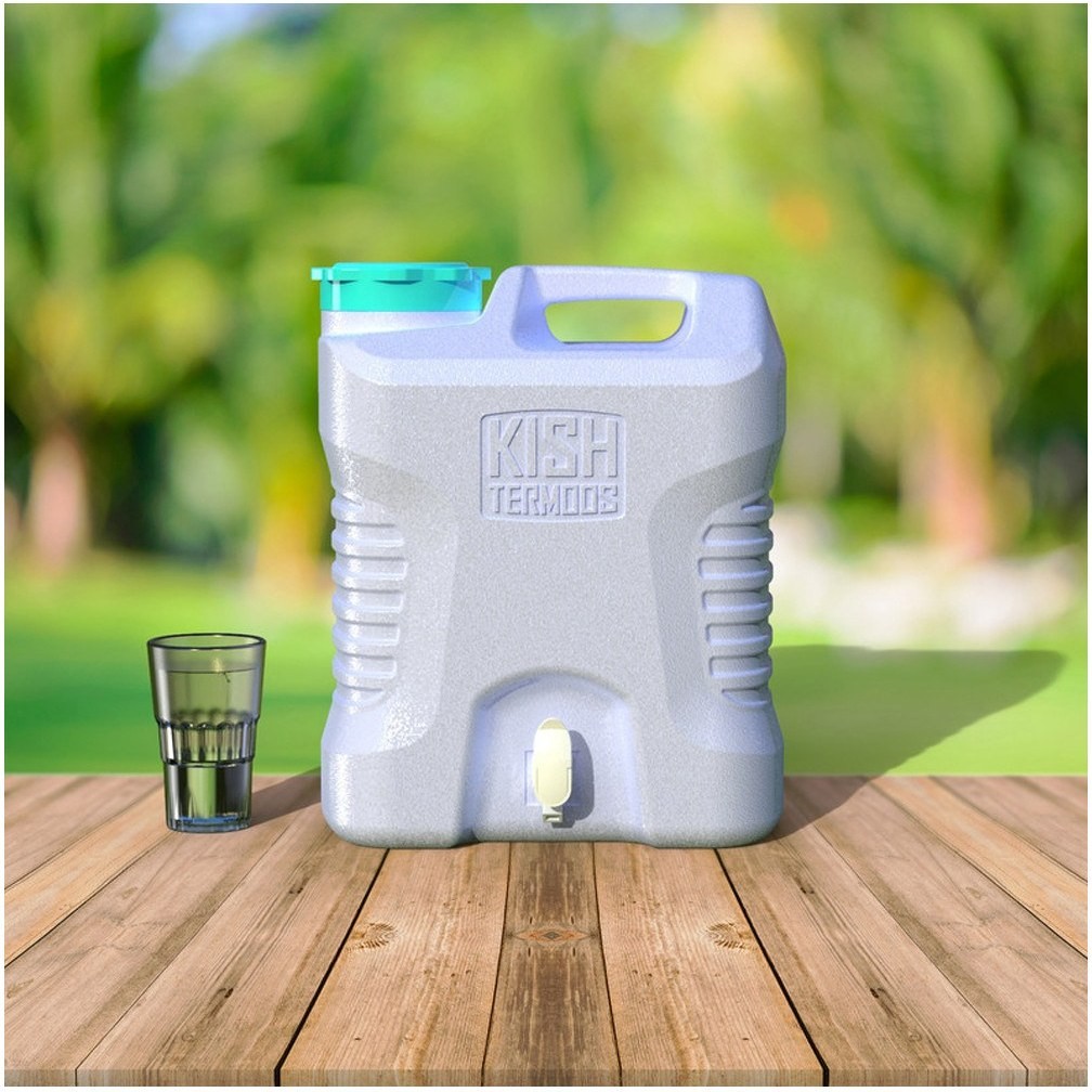 گالن آب کیش ترموس  مدل شیردار گنجایش 18 لیتر