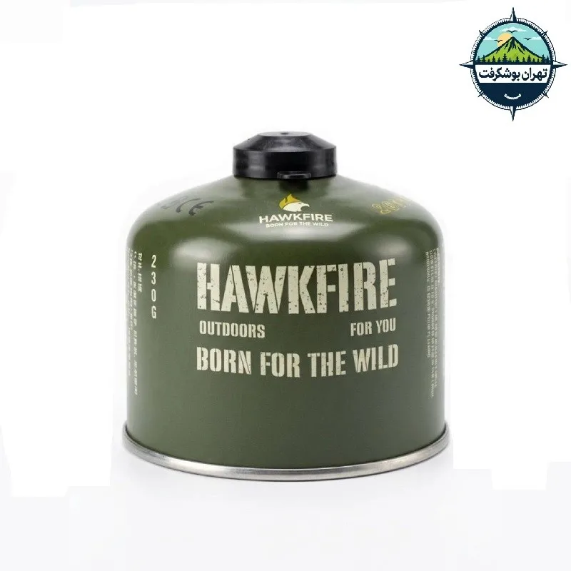 کپسول گاز کوهنوردی HAWKFIRE وزن ۲۳۰ گرم