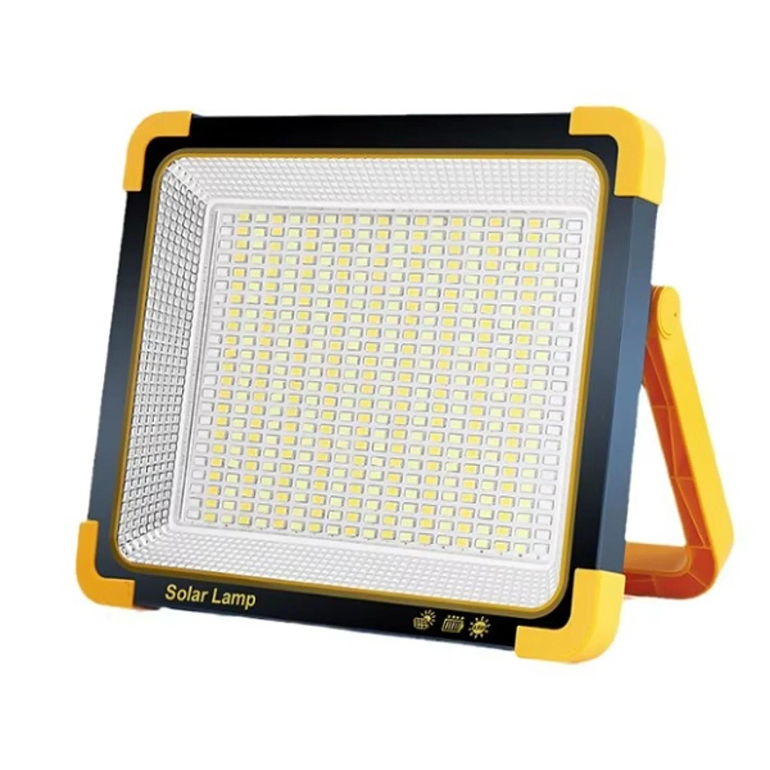 پروژکتور شارژی و پاور بانک خورشیدی2000 وات  DSOLOR LED LIGHT XJ-K3S