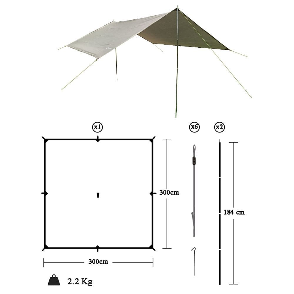سایبان دانانیک SB104