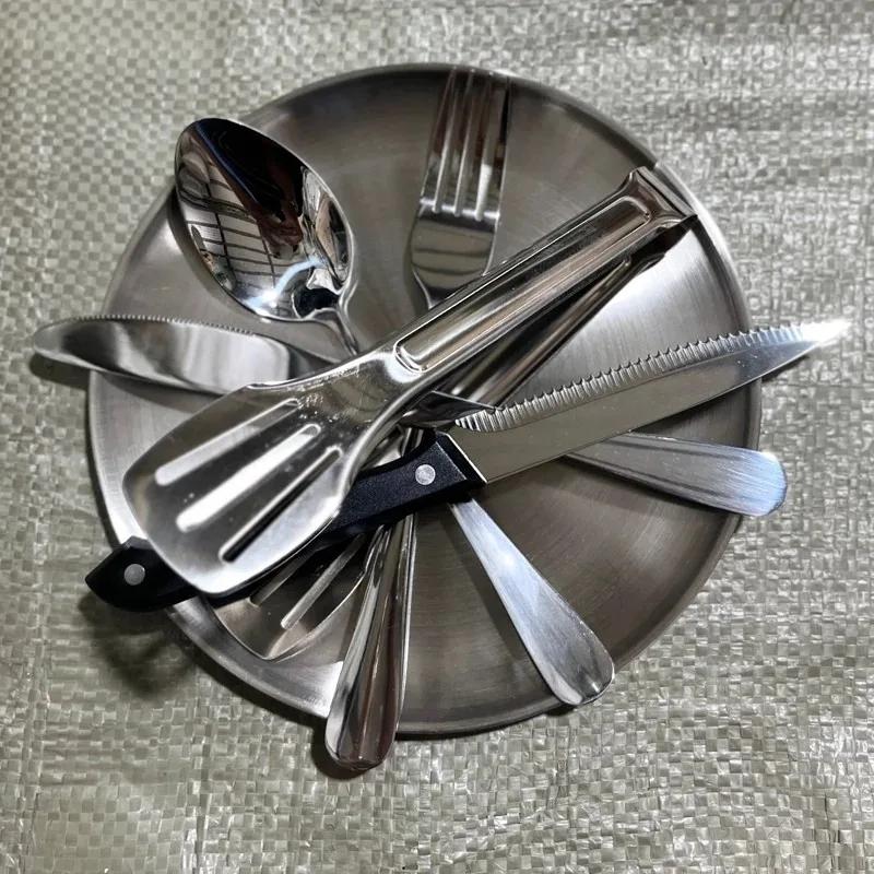 ست ظروف مسافرتی استیل کیف دار  2 نفره