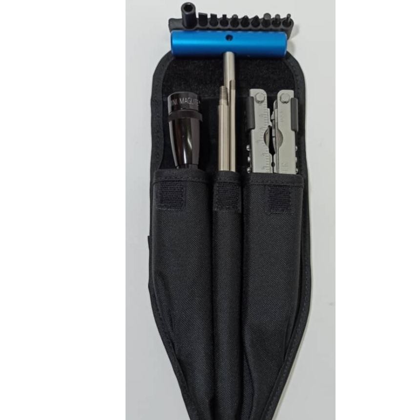 پک تاکتیکال انبردست گربر و چراغ قوه نظامی آمریکایی