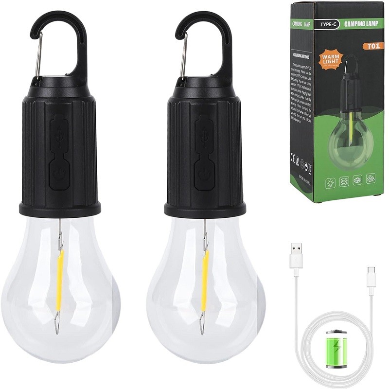 چراغ لامپ شارژی  ادیسون