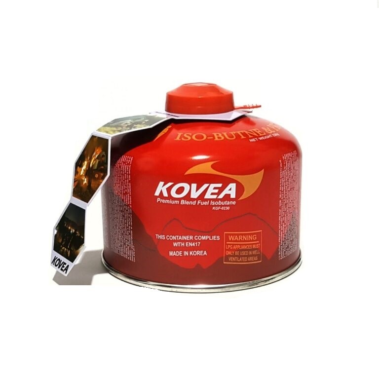 کپسول گاز کوهنوردی کووآ 230 گرمی KOVEA (اصل)