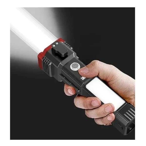 چراغ قوه دستی مدل 8 کاره led torch