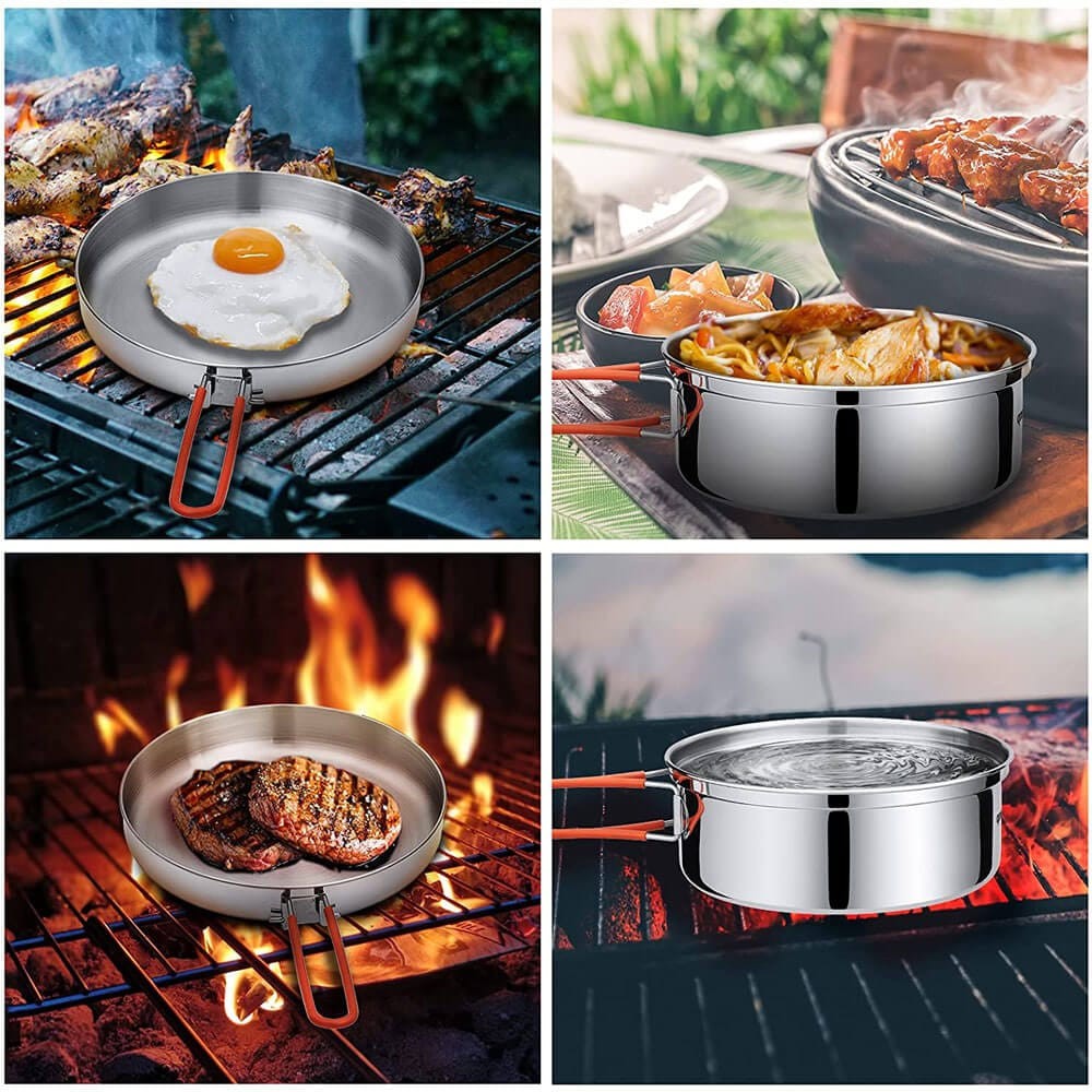 ست ظروف کمپینگ کینگ کمپ مدل Adventurer II KA2008