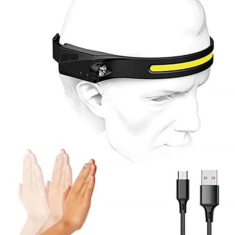 چراغ پیشانی دو حالته سنسور دار تک لامپ