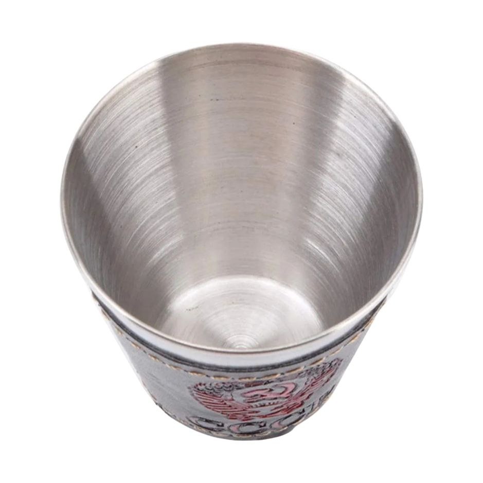 شات استیل چرمی (4 عددی)