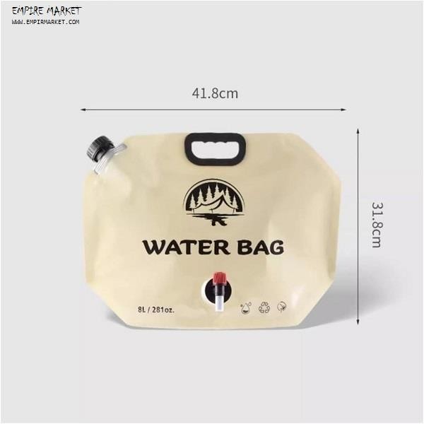 گالن آب شیردار 8 لیتری تاشو