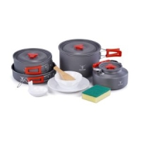 ست ظروف کمپینگ 4 تکه کله گاوی مدل SPICE 4 PEKYNEW COOKING SET spice4